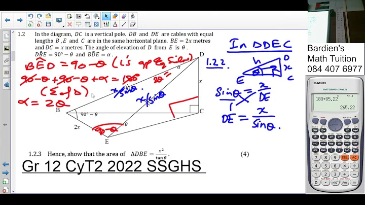 Gr 12 CyT 2 2022 (Inverse function, general solution and analytical geometry circles)
