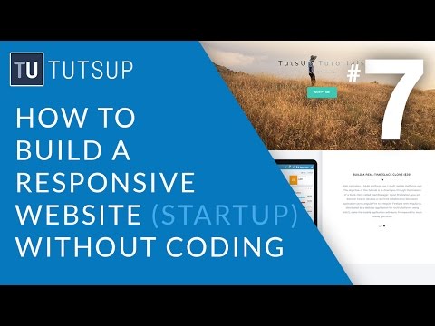 How to Build a Responsive Website without Coding - Installing Google Analytics (p07)