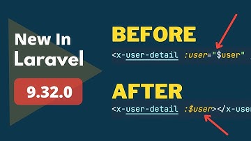 Short Blade Components Attribute Syntax  - 5 New Things Added - New In Laravel 9.32.0