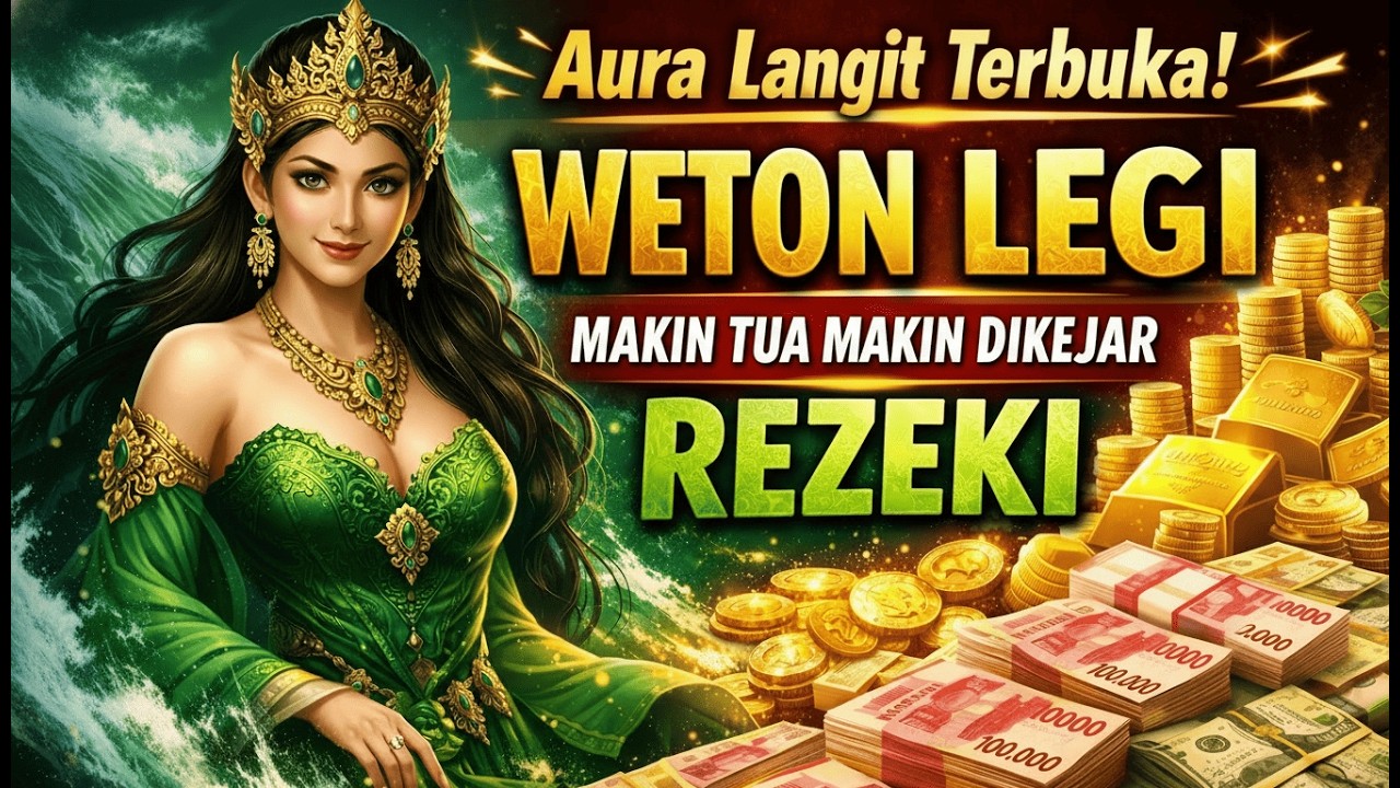 NGERI ❗Aura Langit Terbuka ❗ WETON LEGI makin tua makin di Kejar REZEKI ❗
