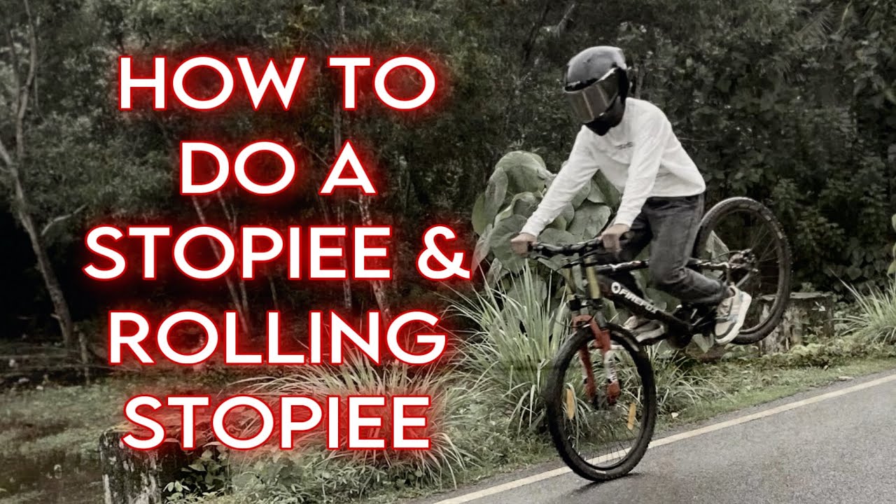 Stopee HOW TO DO A STOPIEE & ROLLING STOPIEE | #mrrider1 #cyclestund #vlog ...