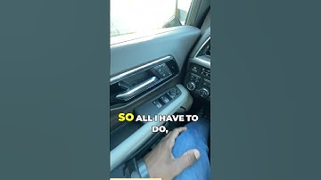 How to Turn On/Off Electronic Child Locks on the 2025 Chevy Tahoe #nbcr