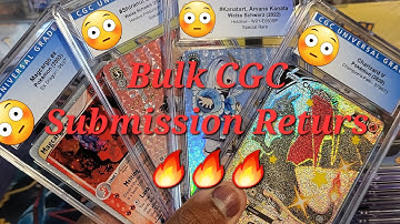 Huge Pokémon CGC Return !! Which Is Your Favorite ?
