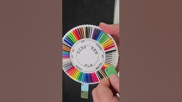 🎨 Stuck choosing the perfect filament? This swatch makes it easy