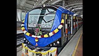 CHENNAI METRO RAIL INAUGURATION : AIRPORT LITTLE MOUNT FULL JOURNEY