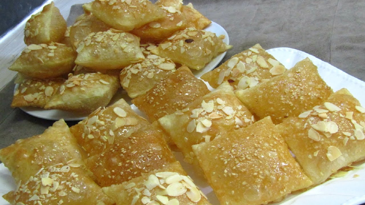 رغايف معسلين مقرمشين بدون بيض بدون دلك إقتصادية كمية كثيييرة بمكونات متوفرة عندك روووعة