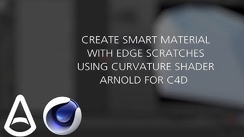 CINEMA 4D ARNOLD TUTORIAL: smart material