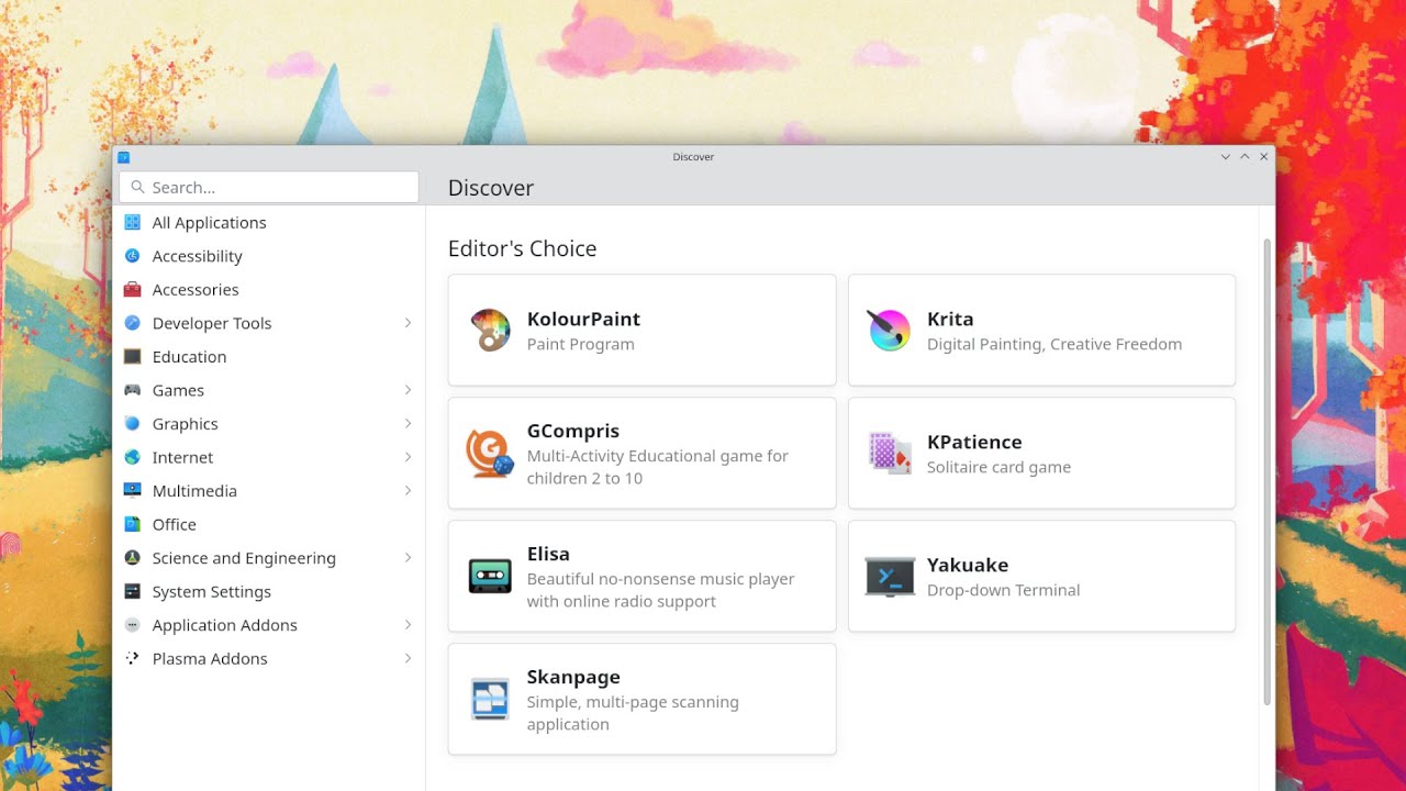 KDE Discover is actually REALLY good now - YouTube