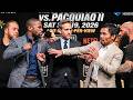 Floyd Mayweather HEATED First Face Off With Manny Pacquiao Ahead Of Rematch