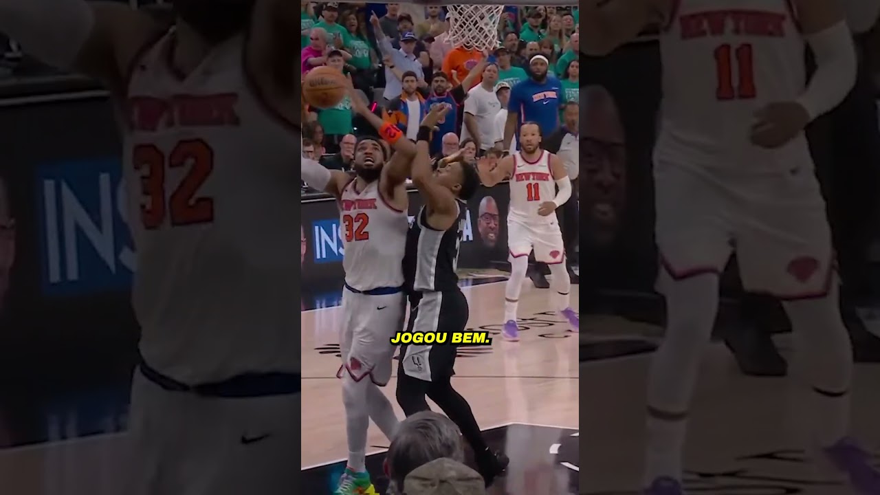 BRUNSON DÁ SHOW E KNICKS VENCE O SPURS NO JOGO 1 DAS FINAIS #nbabrasil #nbafinals #spurs #knicks