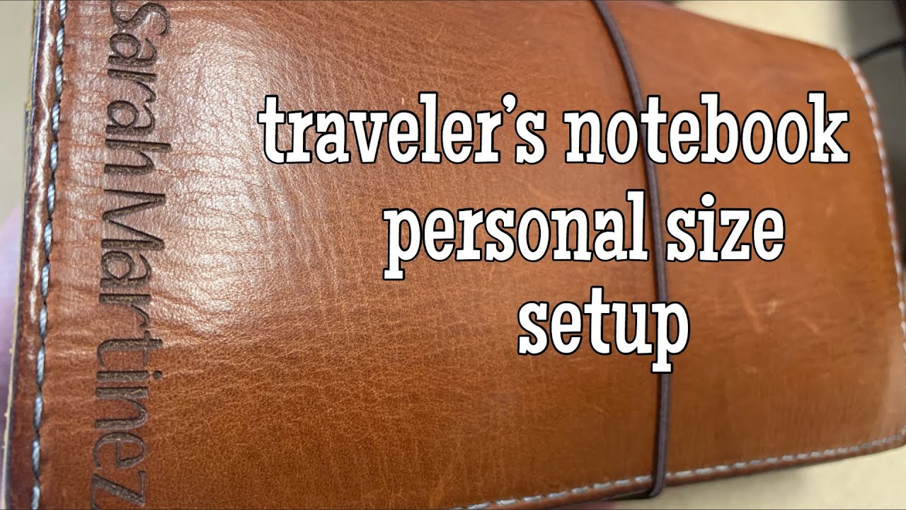 Traveler’s Notebook Setup | Chic Sparrow Personal Deluxe Odyssey Athena