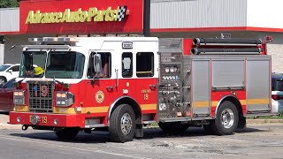 Philadelphia Fire Department Engine 19 Responding