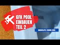 GFK Pool selber einbauen #2 Bodenplatte, Pooltechnik und Kranarbeiten