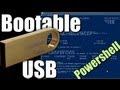 Bootable USB Drive Using Powershell and Windows 8