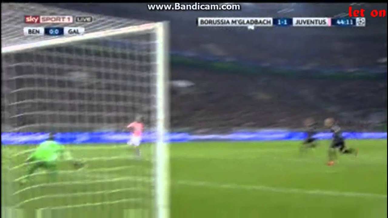 Goal Lichtsteiner S. ~Borussia Monchengladbach 1-1 Juventus~