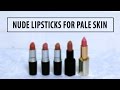 Top 5 Nude Lipsticks For Pale/Fair Skin