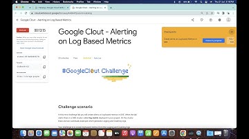 Google Clout - Alerting on Log Based Metrics || #qwiklabs || #googleclout