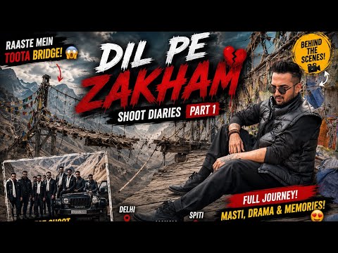 Raaste Main Toota Bridge | Dil Pe Zakham Shoot BTS! 😱 | Part 1