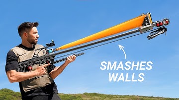 I Built a Slingshot More Powerful than a Gun