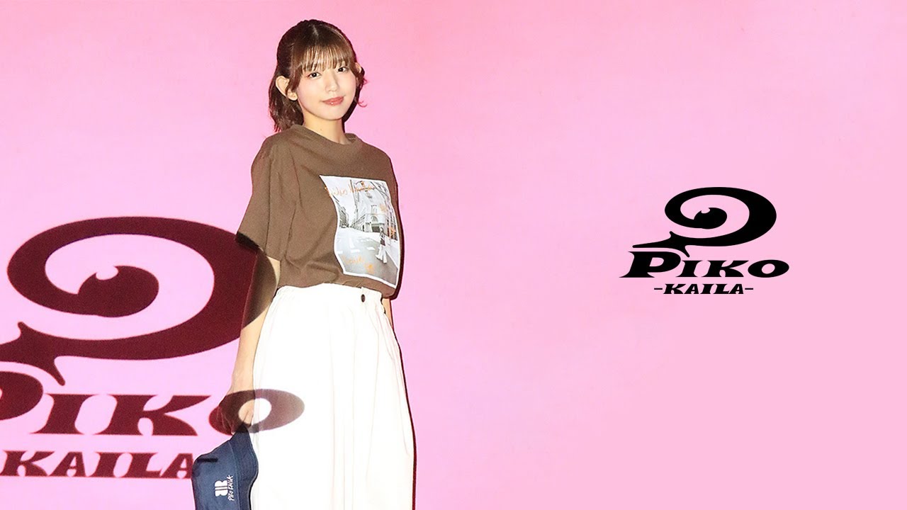里菜×PIKO KAILAコラボ第3弾！半袖Tシャツ