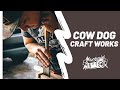 Hand tool fine woodworking  cow dog craft works