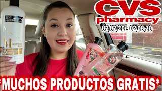 🚨ENCONTRÉ MUCHOS PRODUCTOS GRATIS EN CVS, MI COMPRA 02\/02\/20 - 02\/08\/20 😉