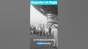 Zeppelin First Flight | History Archives