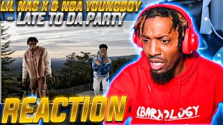 Lil Nas X &amp; NBA YoungBoy - Late To Da Party (REACTION!!!)