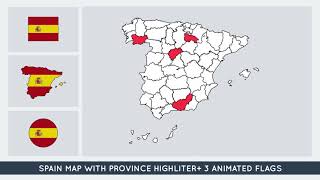 Spain Map Toolkit Infographics - Envato Elements