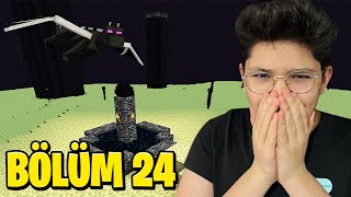 END'E GİTTİK  MİNECRAFT 24. BÖLÜM