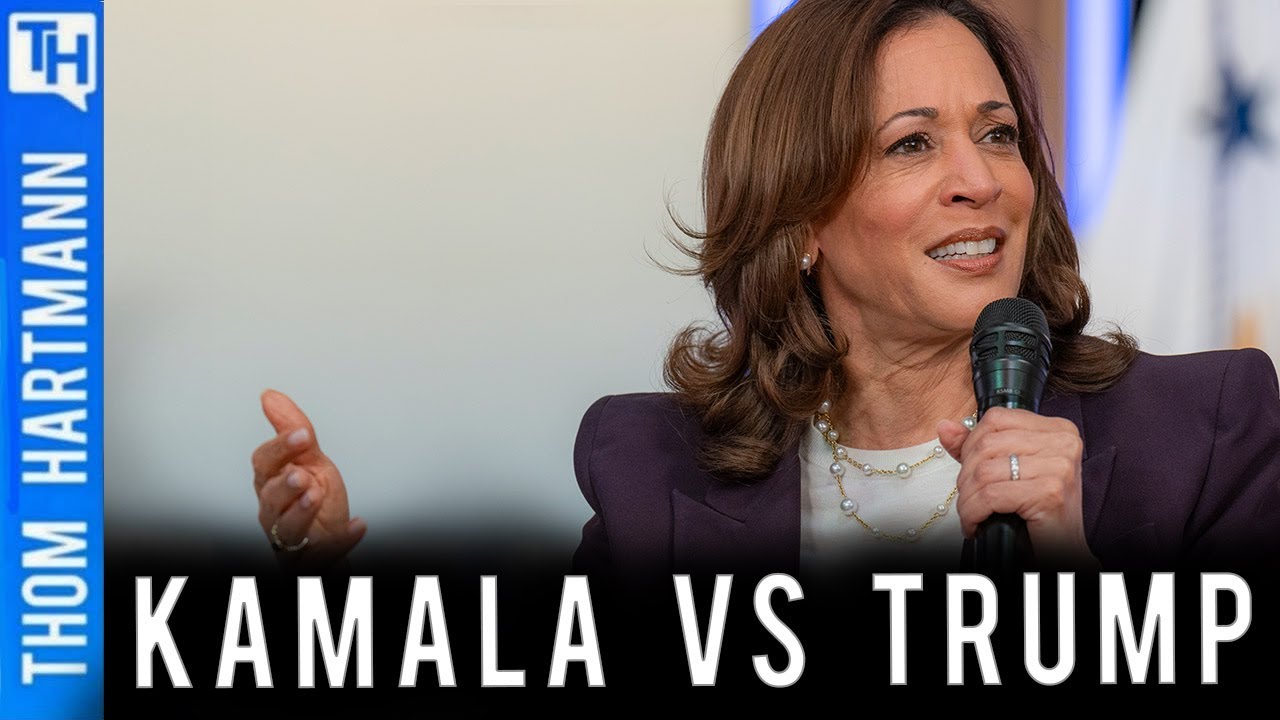 Far Right Tries To Frame Kamala As Angry Black Woman