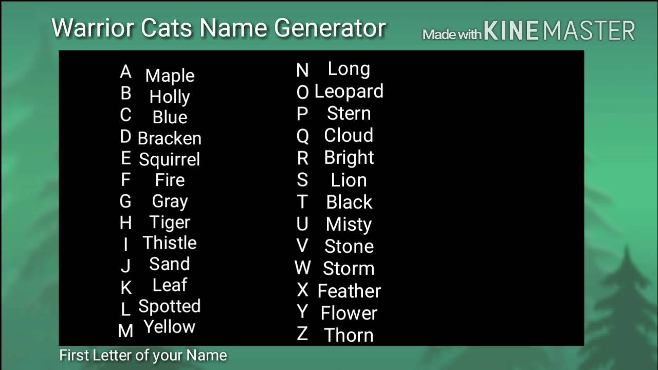 Генератор слов для названия. Warrior Cats name Generator. Имена для Warrior Cats. Генератор имен кв. Warriors Generator.