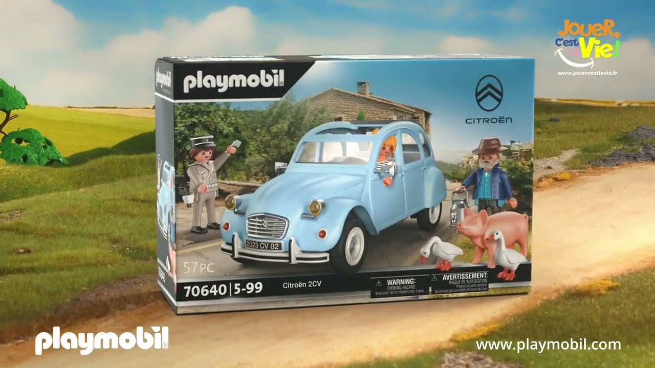La 2CV Playmobil vient d'arriver ! #playmobil #playmobilfrance