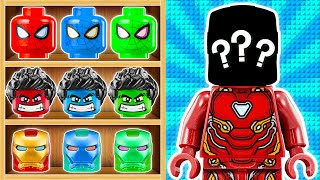 Lego IronMan | Wrong Heads Top Superheroes | Wrong Superheroes Puzzle | Can you guess? screenshot 5