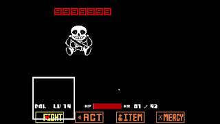 I beat sans!!! (not the full fight just half the dialouge)