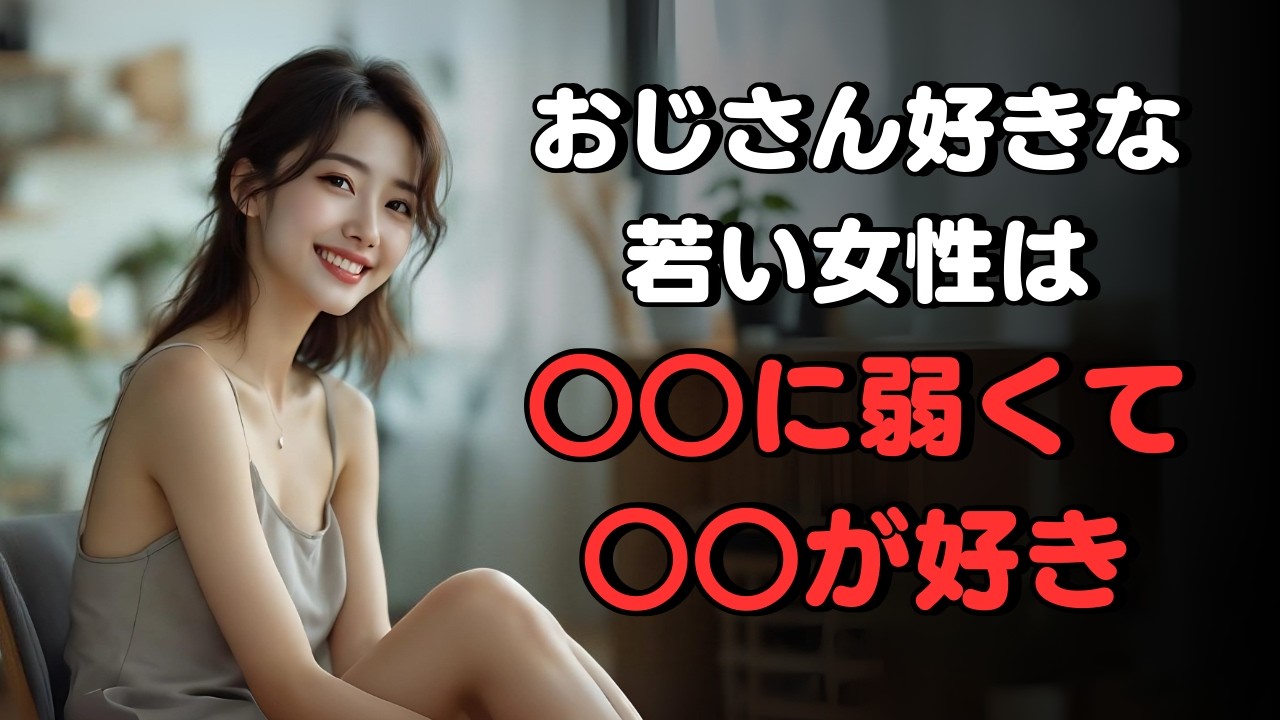 おじさん好き女性の共通点5選