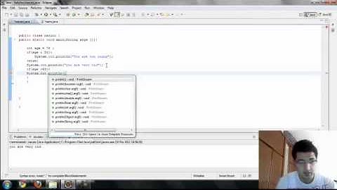 Java Programming Tutorial   18   Nested if Statements