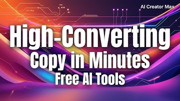 Hoe u binnen enkele minuten converterende teksten schrijft met behulp van gratis AI-tools