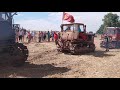 exhibition of tractor Houdkovice 2019  zapas Stalinec T100 vs Dt54