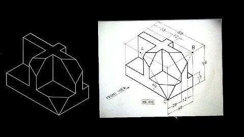 Autocad Isometric Drawing #27