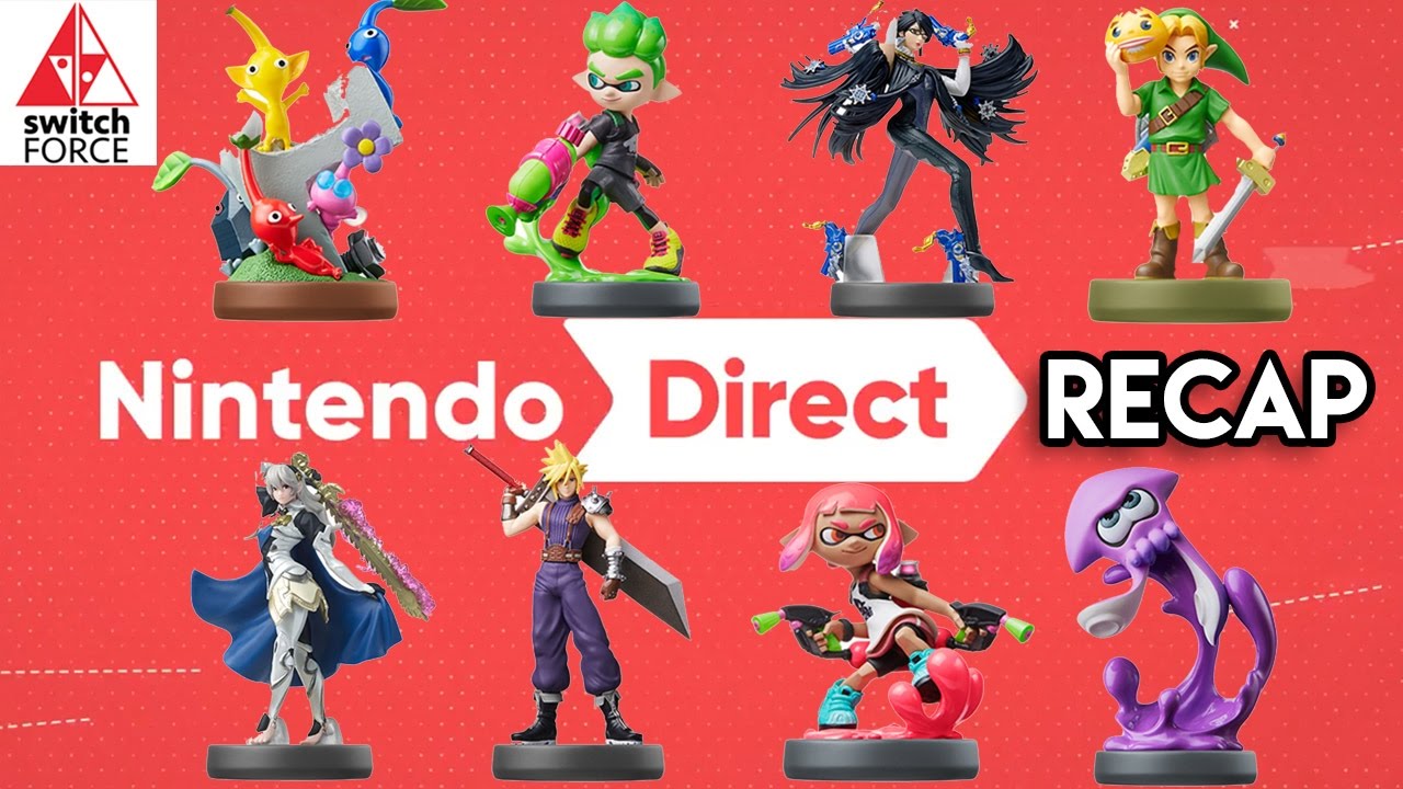 nintendo direct recap new switch games 3ds games amiibo