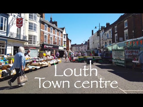 A walk around Louth Lincolnshire market town centre 2019 see what it’s like