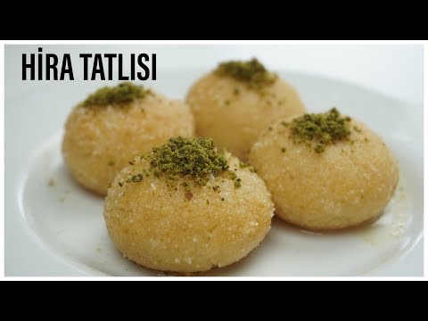 Katı yağ yok! Şerbet kaynatmak yok ! Çok hafif Hira tatlısı / şerbetli tatlılar/ Figen Ararat