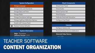 AugmentedArc® Teacher Software Content Organization