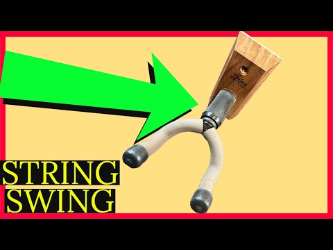 String Swing Guitar Hanger - Holder for Electric Acoustic and Bass Guitars