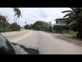 Driving at Majuro Atoll in the Marshall Islands