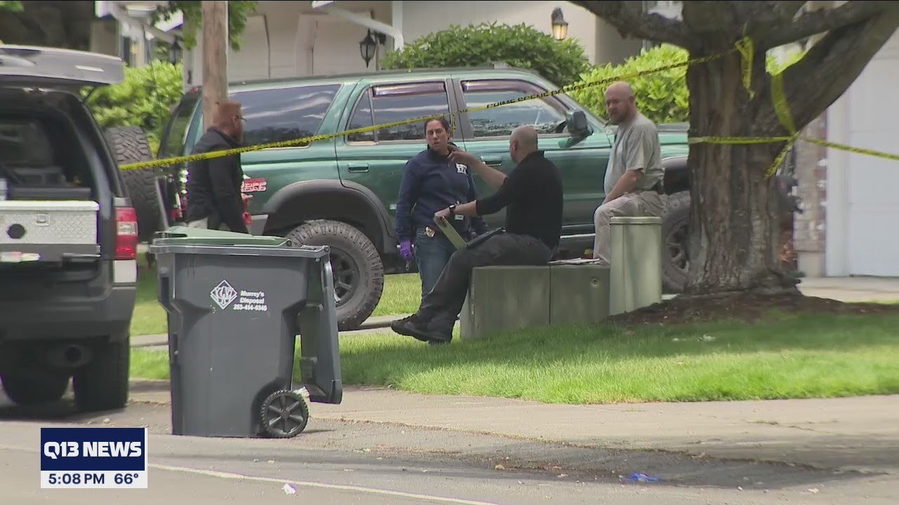 Man found dead, woman injured after Puyallup shooting - YouTube