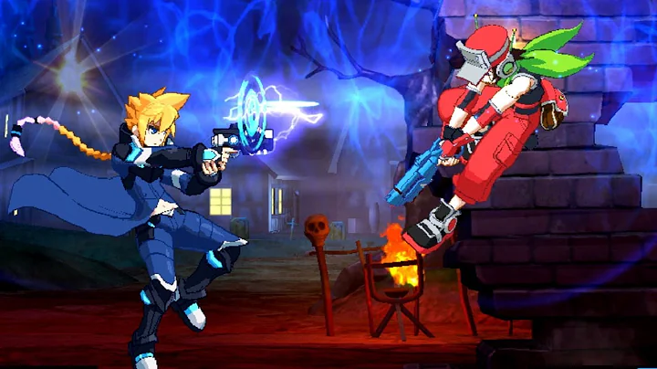 Blade Strangers Switch Gameplay - Quote (Cave Story) vs Gunvolt (Azure Striker Gunvolt) - DayDayNews