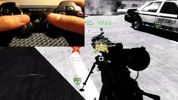 MW2 Trick Shot Tutorial ( Stun Shot )
