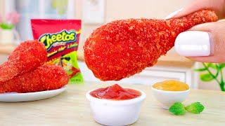 🍗🔥 So Crispy Miniature Hot Cheetos Fried Chicken Recipe 🍗 Best Homemade Fried Chicken Fast Food Idea